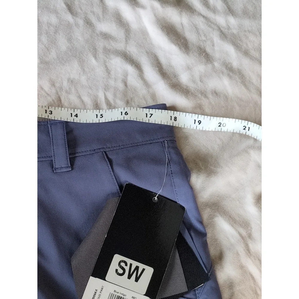 NWT Oakley Hazardous Golf Tailored Fit Pants Sz 34X32 Actual 35X31 Blue